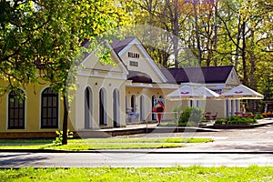 Milano building in Franzensbad